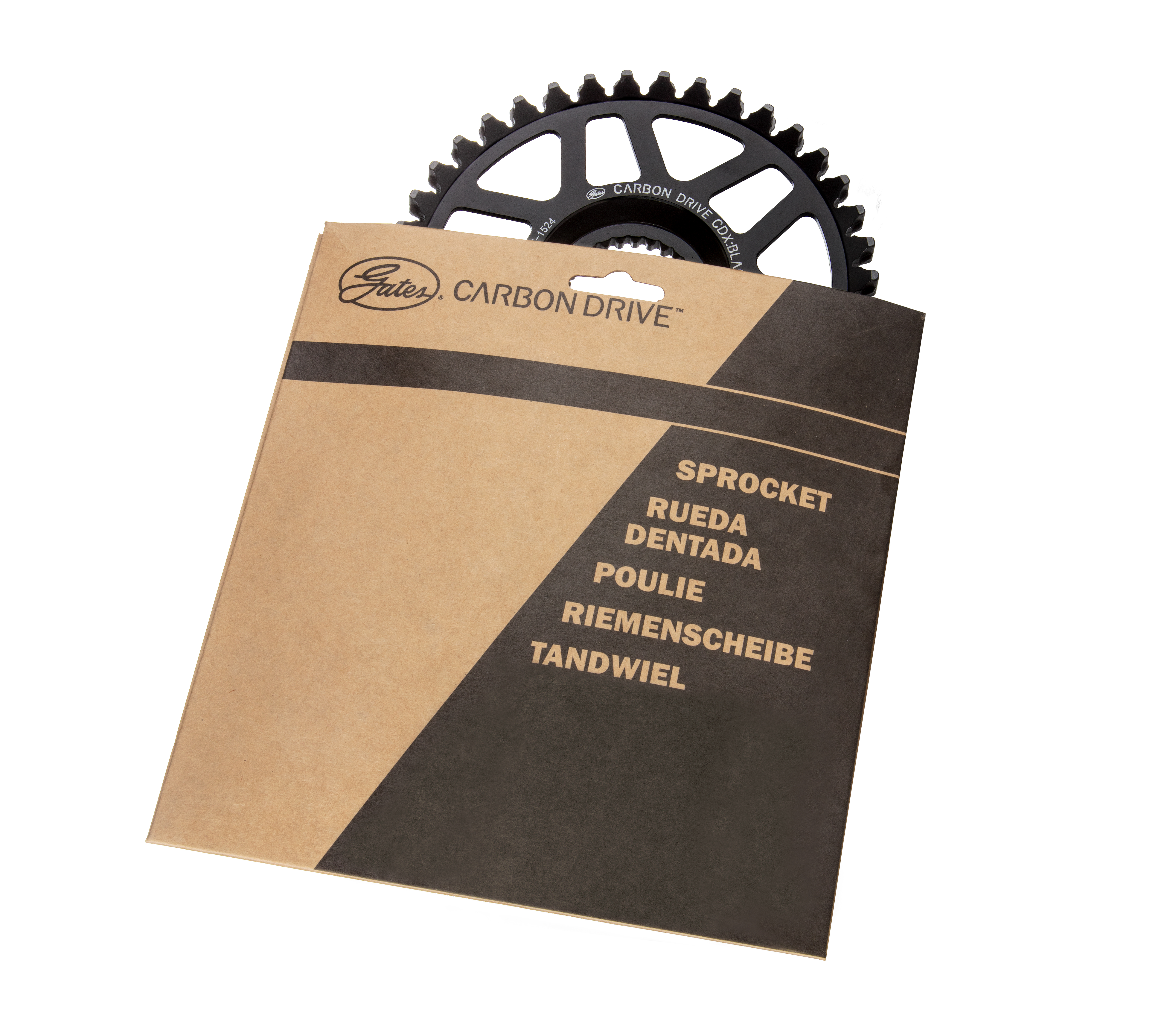 CDX:BLACK Fin Line Rear Sprocket, 9-Spline