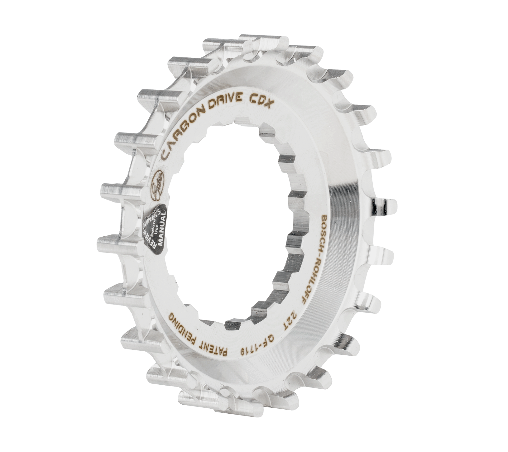CDX Front Sprocket, 22T, for Bosch Direct Mount with Offset for Rohloff
