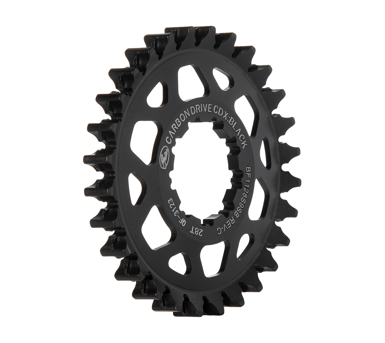 CDX:BLACK Fin Line Rear Sprocket, 9-Spline