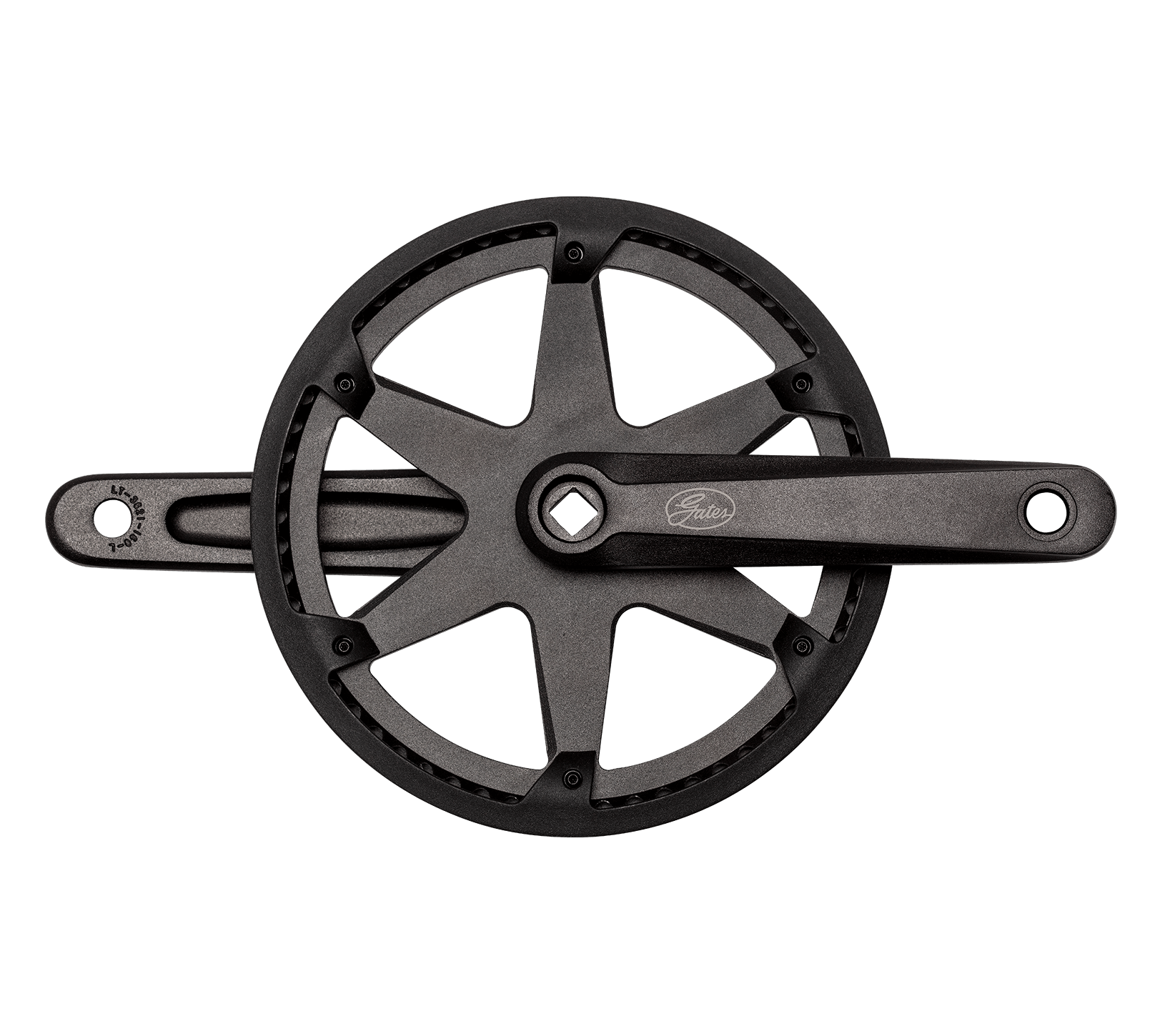 ST Sidetrack Crank Set Gates S050, 160 mm